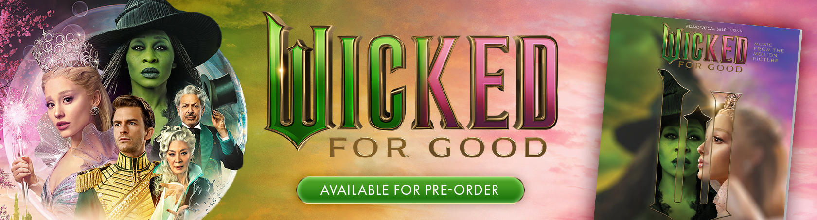 Wicked: For Good for preorder