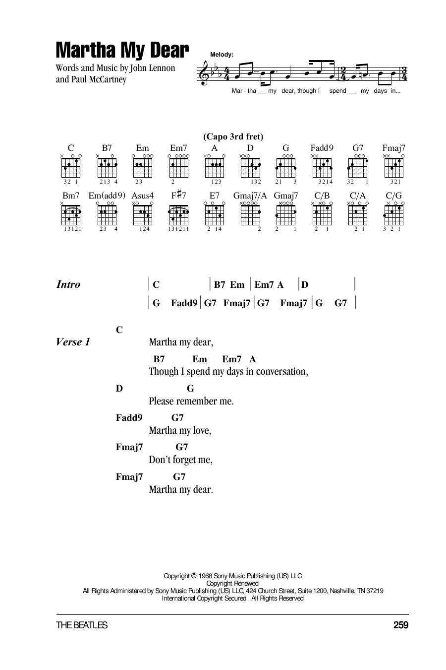 The Beatles Complete Chord Songbook - Raccolta Completa Di Spartiti Con Accordi