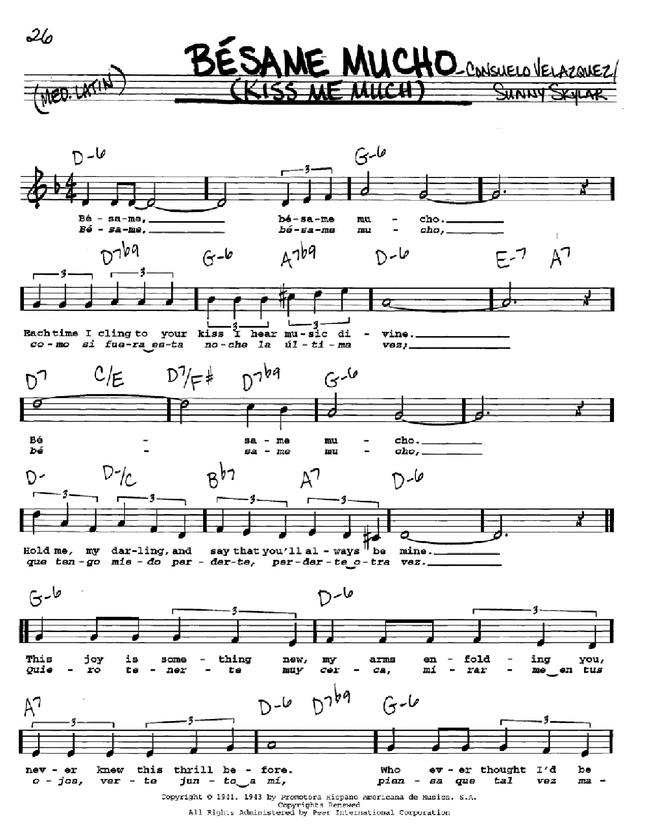 Besame Mucho Chords By Dalida Ultimate Guitar Com JIFAI
