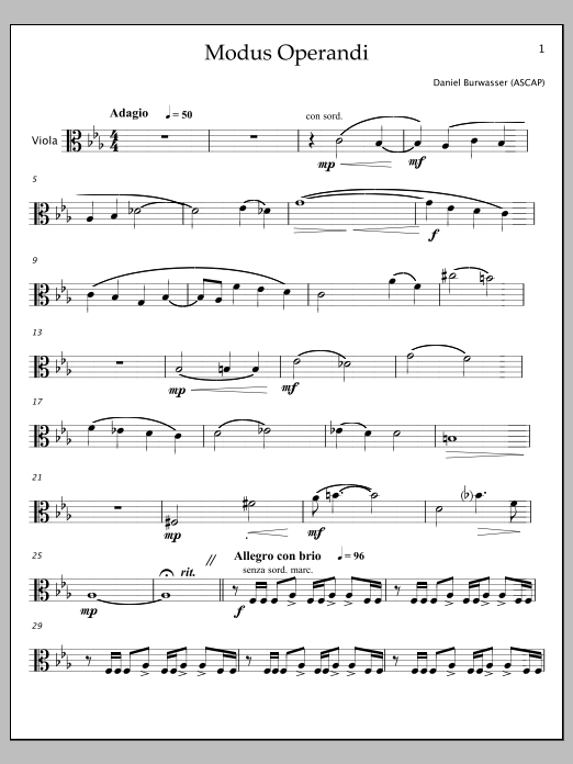 Modus Operandi - Viola