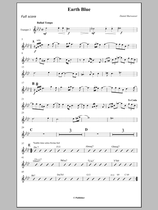 Earth Blue - Trumpet
