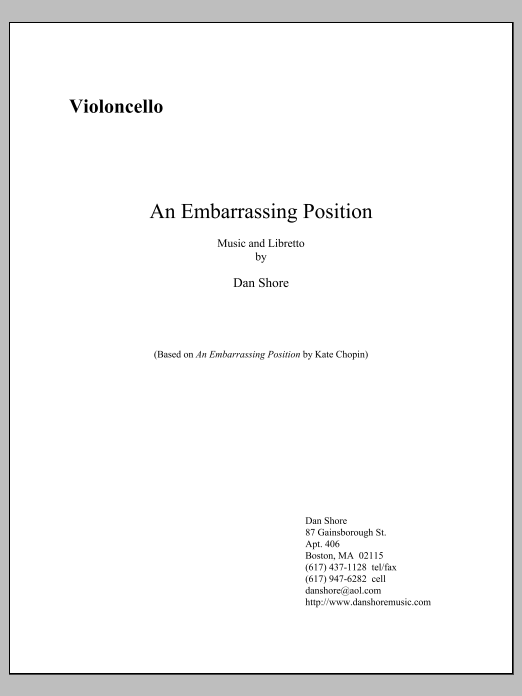 An Embarrassing Position - Violoncello