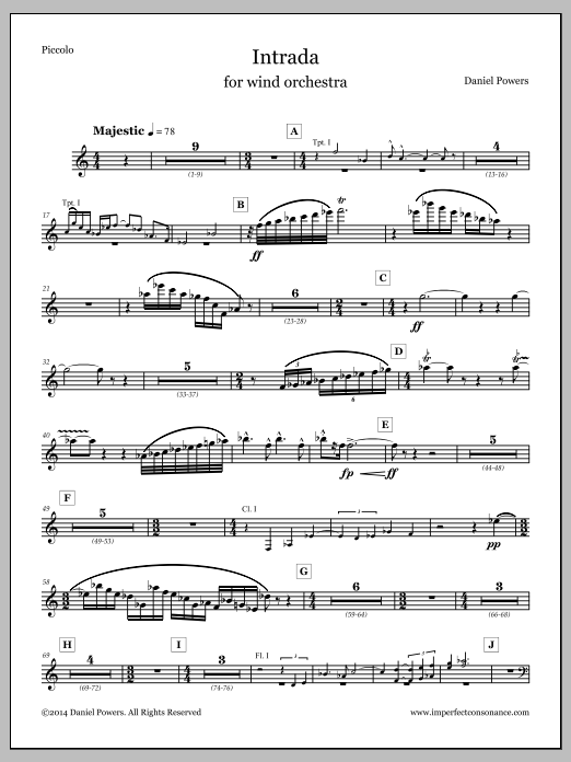 Intrada - Piccolo