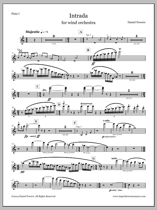 Intrada - Flute