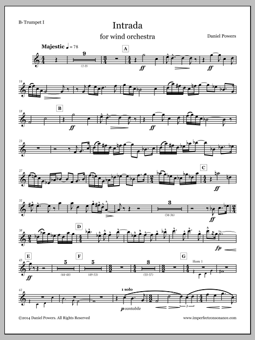 Intrada - Trumpet
