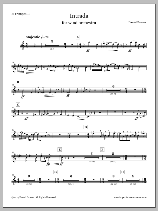 Intrada - Trumpet