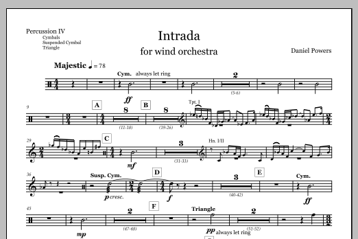 Intrada - Percussion