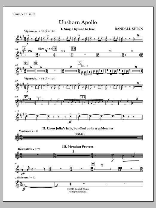 Unshorn Apollo - Trumpet