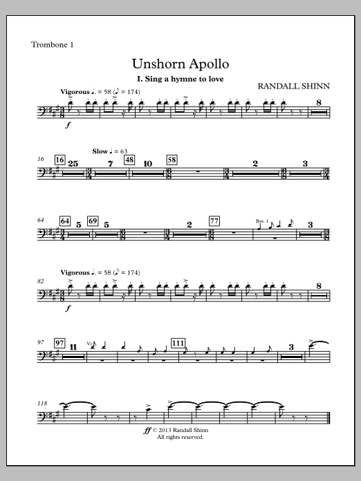 Unshorn Apollo - Trombone