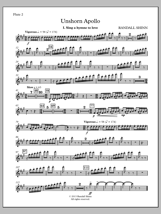 Unshorn Apollo - Flute