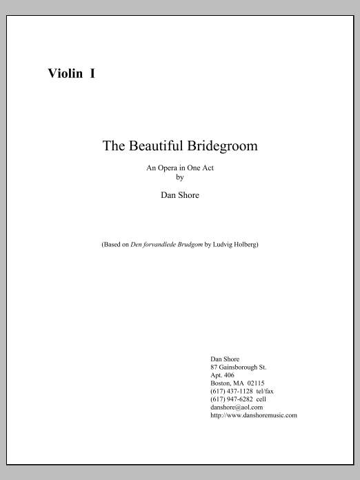 The Beautiful Bridegroom - Violin