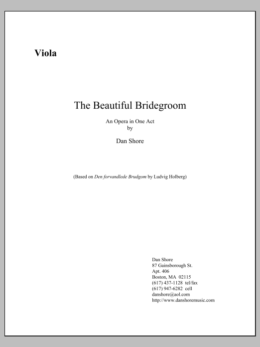The Beautiful Bridegroom - Viola