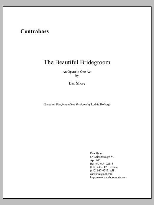 The Beautiful Bridegroom - Contrabass