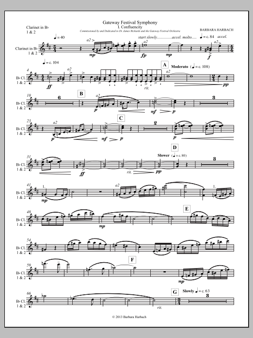Gateway Symphony Orchestra - Clarinet