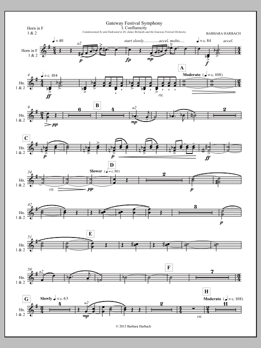 Gateway Symphony Orchestra - F Horn
