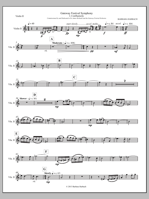 Gateway Symphony Orchestra - Violin