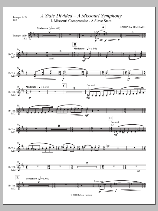A State Divided - a Missouri Symphony - Trumpet