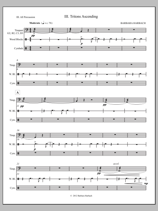 Jubilee Symphony - Percussion