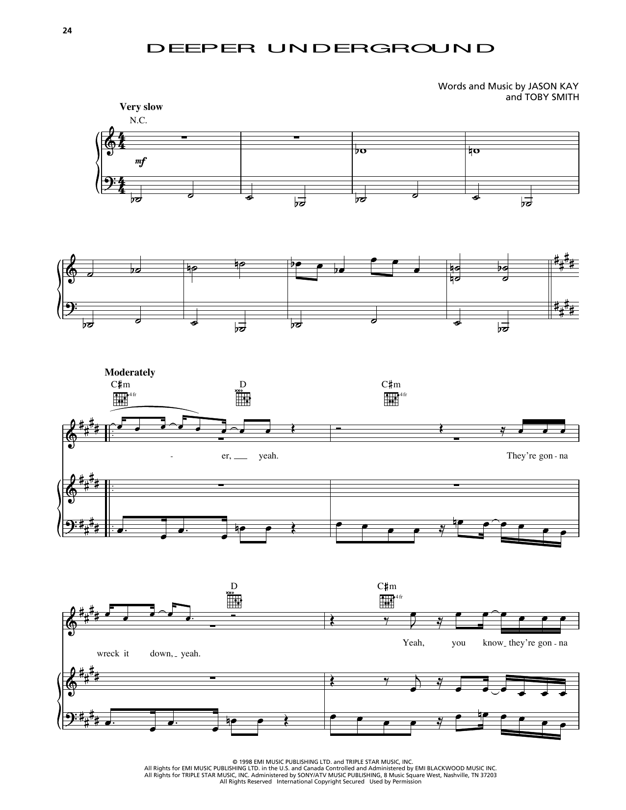 Deeper Underground (from Godzilla)