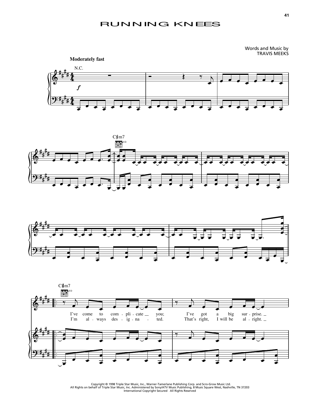 Running Knees (from Godzilla)