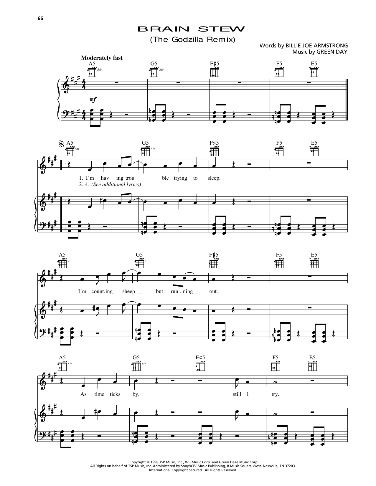 Brain Stew (The Godzilla Remix) (from Godzilla)