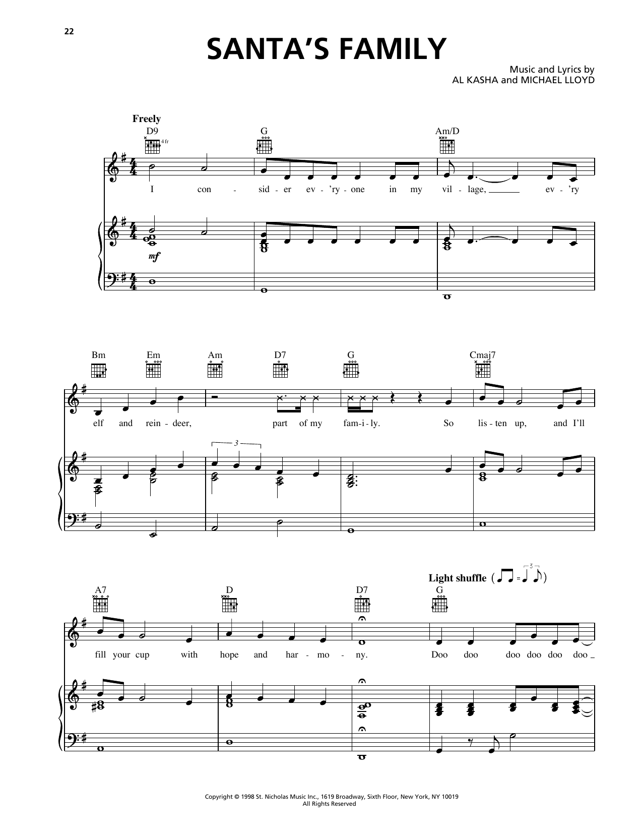 Santa's Family (from Rudolph The Red Nosed Reindeer)