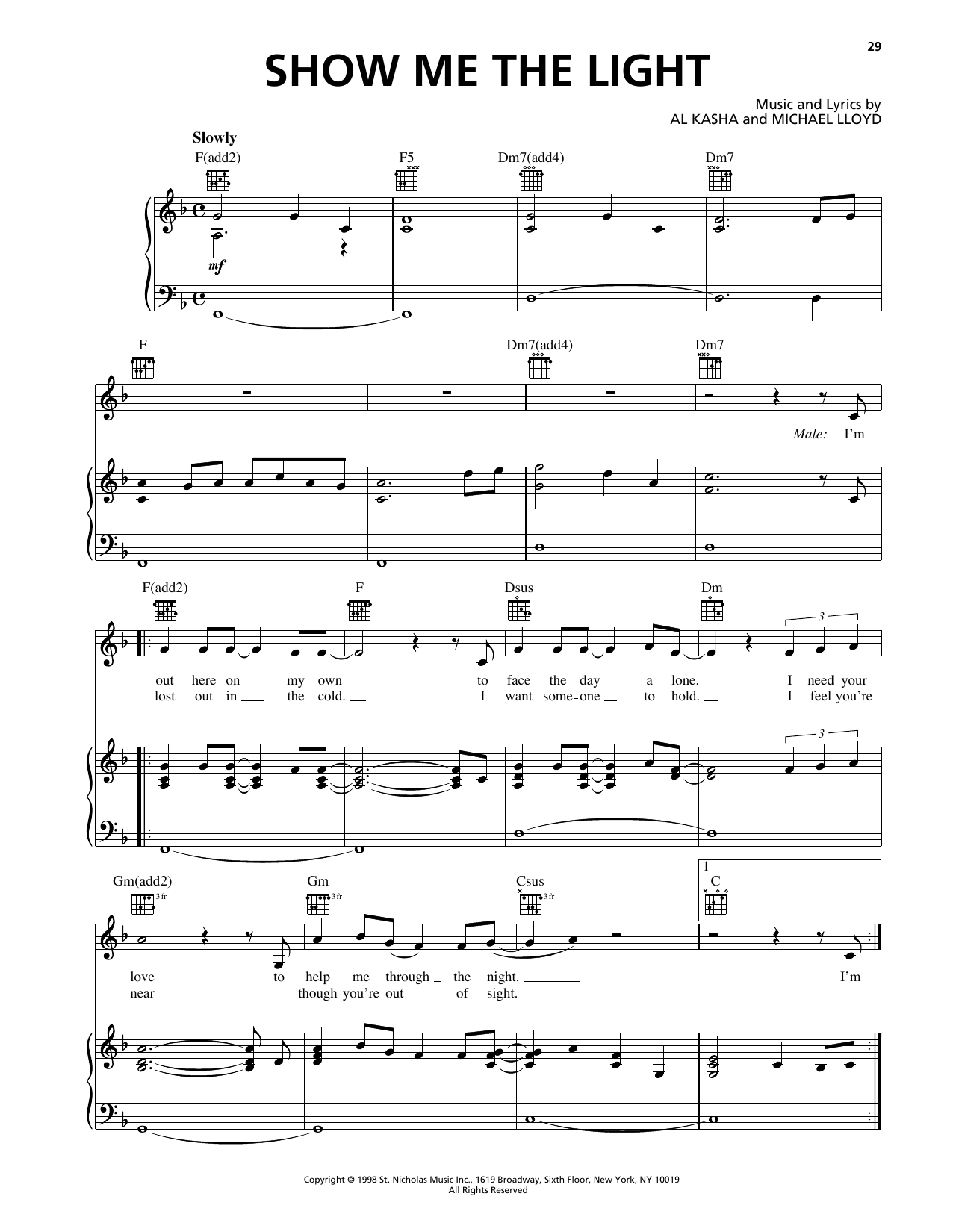 Show Me The Light (from Rudolph The Red Nosed Reindeer)