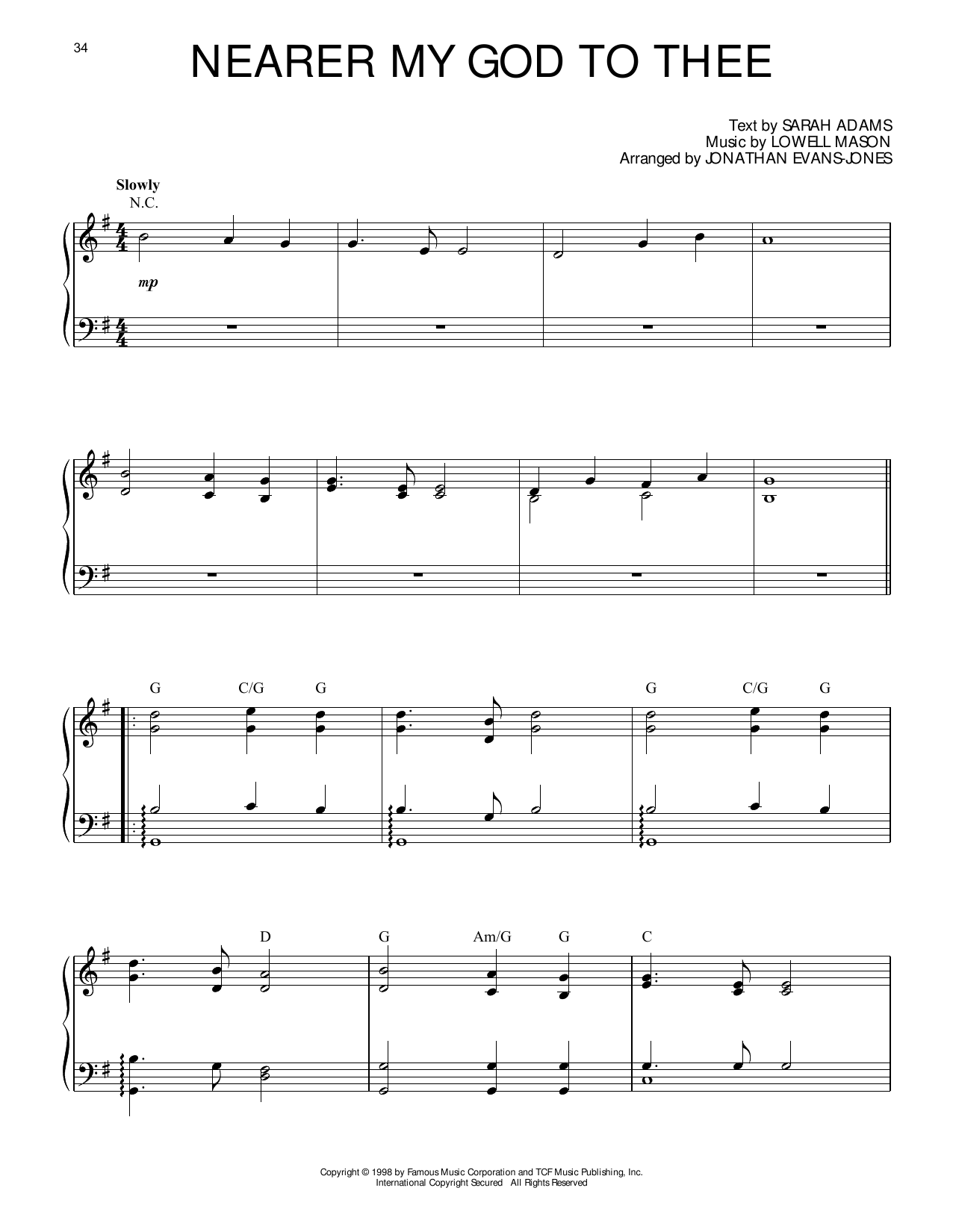 Nearer My God To Thee (from Titanic)