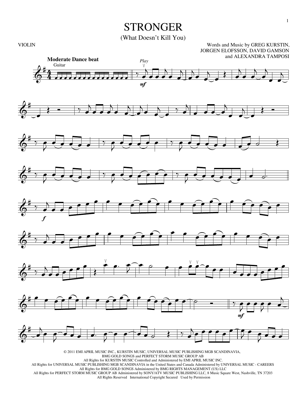 Stronger (What Doesn't Kill You)