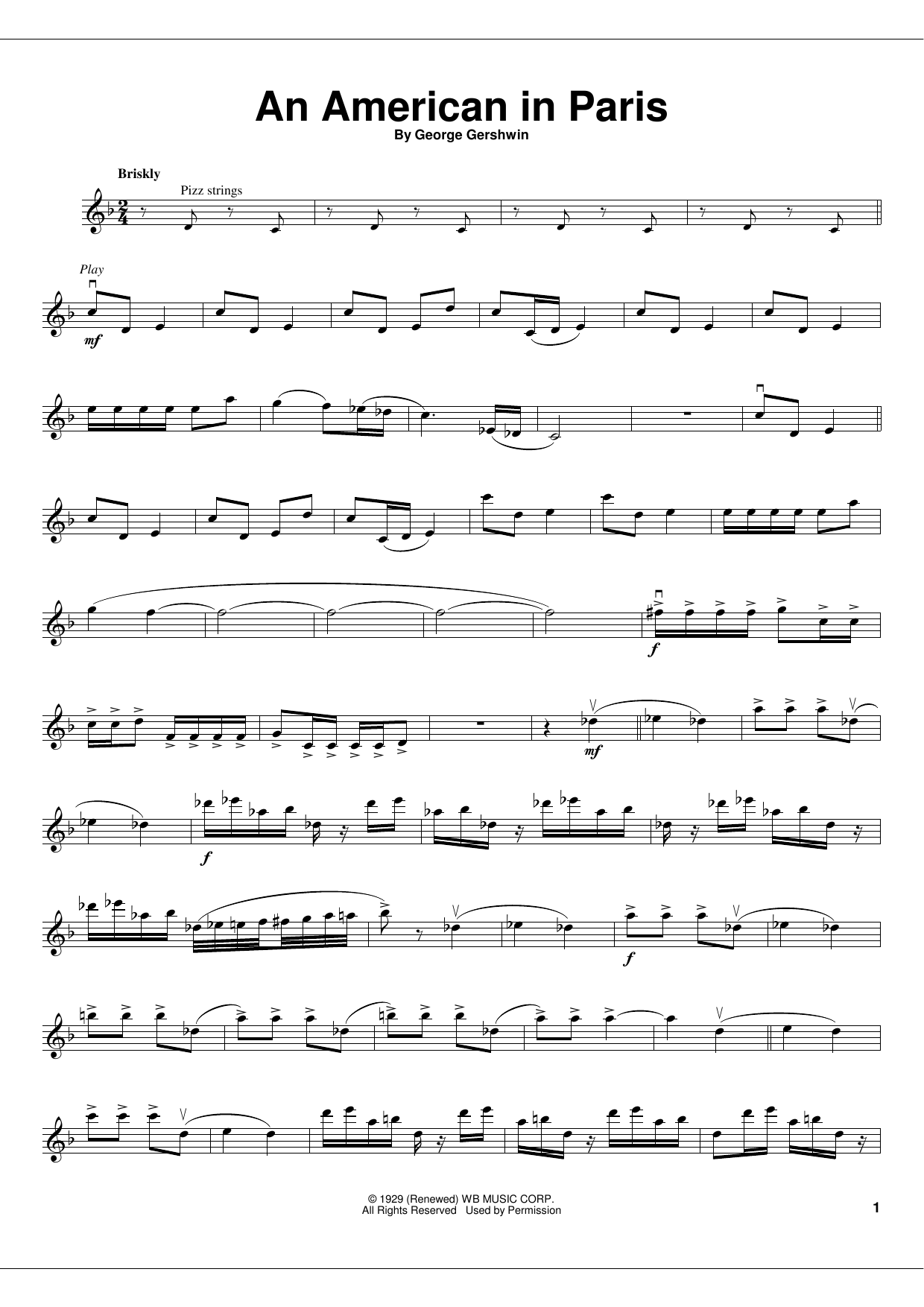 An American In Paris Sheet Music Musica Per 4 Mani Spartito George An American In Paris Sheet Music Musica Per 4 Mani Spartito George