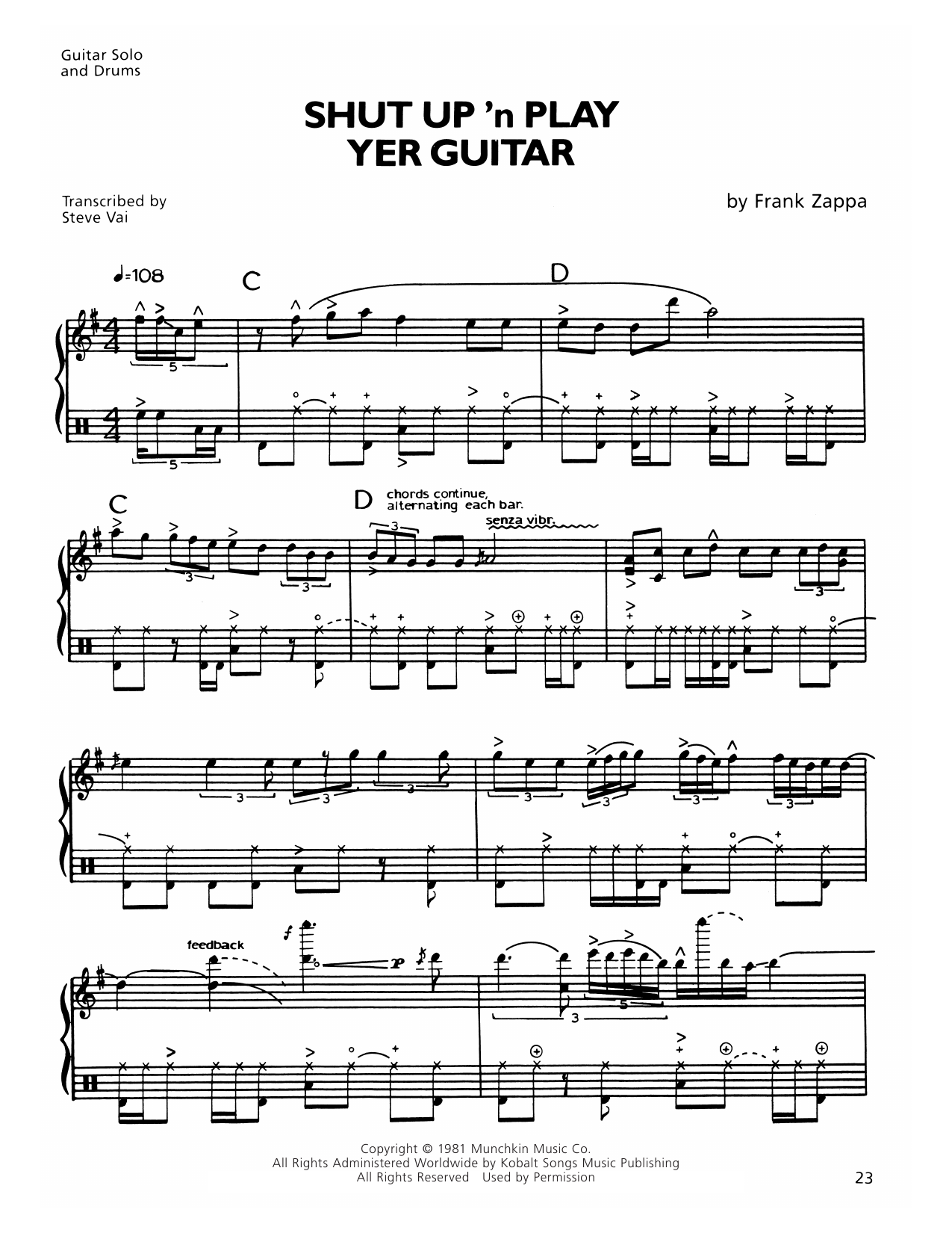Shut Up 'N Play Yer Guitar