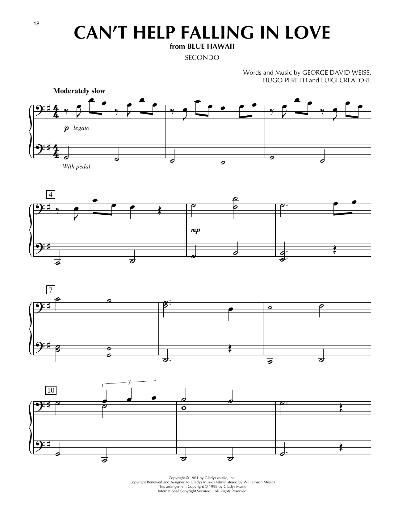 Can't Help Falling In Love