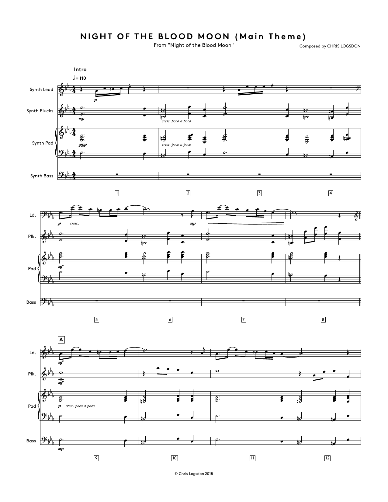 Night of the Blood Moon (Main Theme) (from Night of the Blood Moon