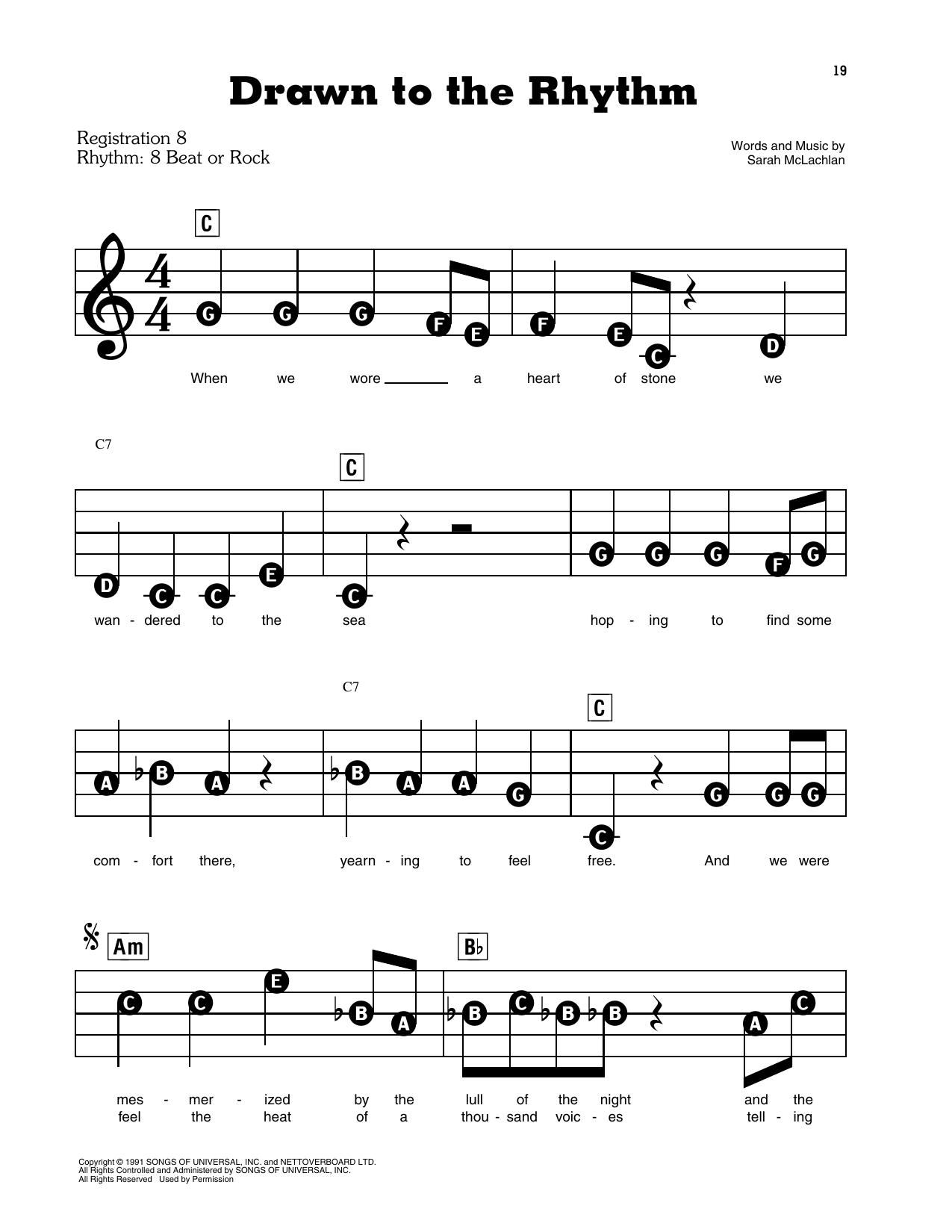 Drawn To The Rhythm: E-Z Play Today