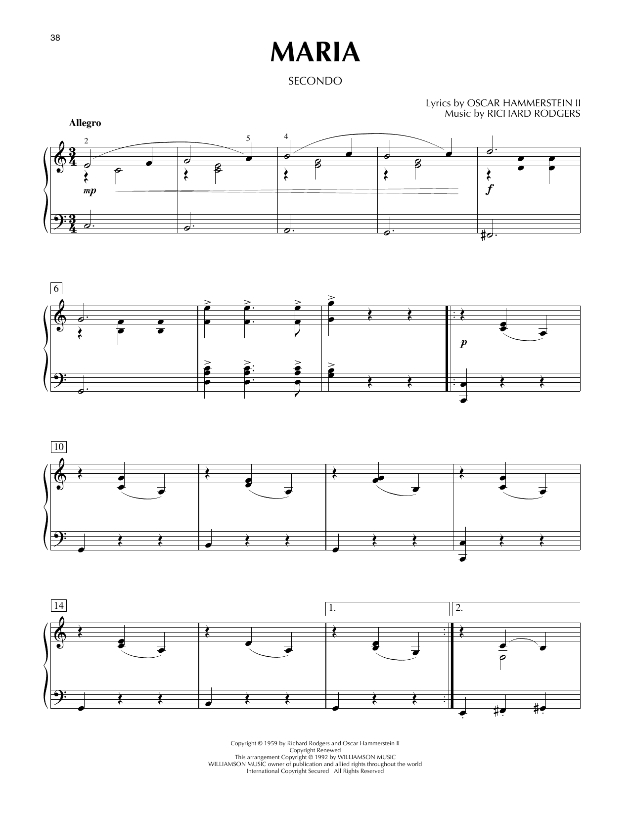 Maria (from The Sound Of Music)