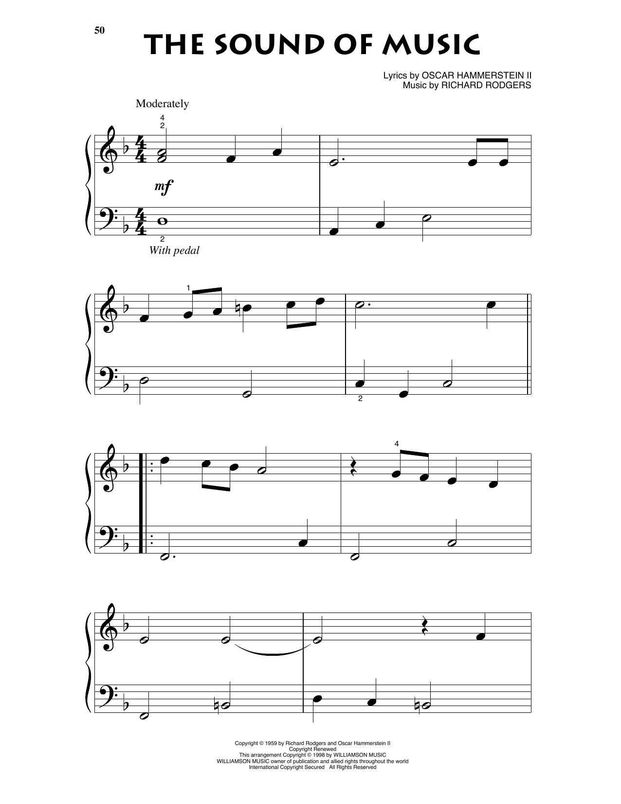 The Sound Of Music Mario Stallbaumer) by Richard Rodgers