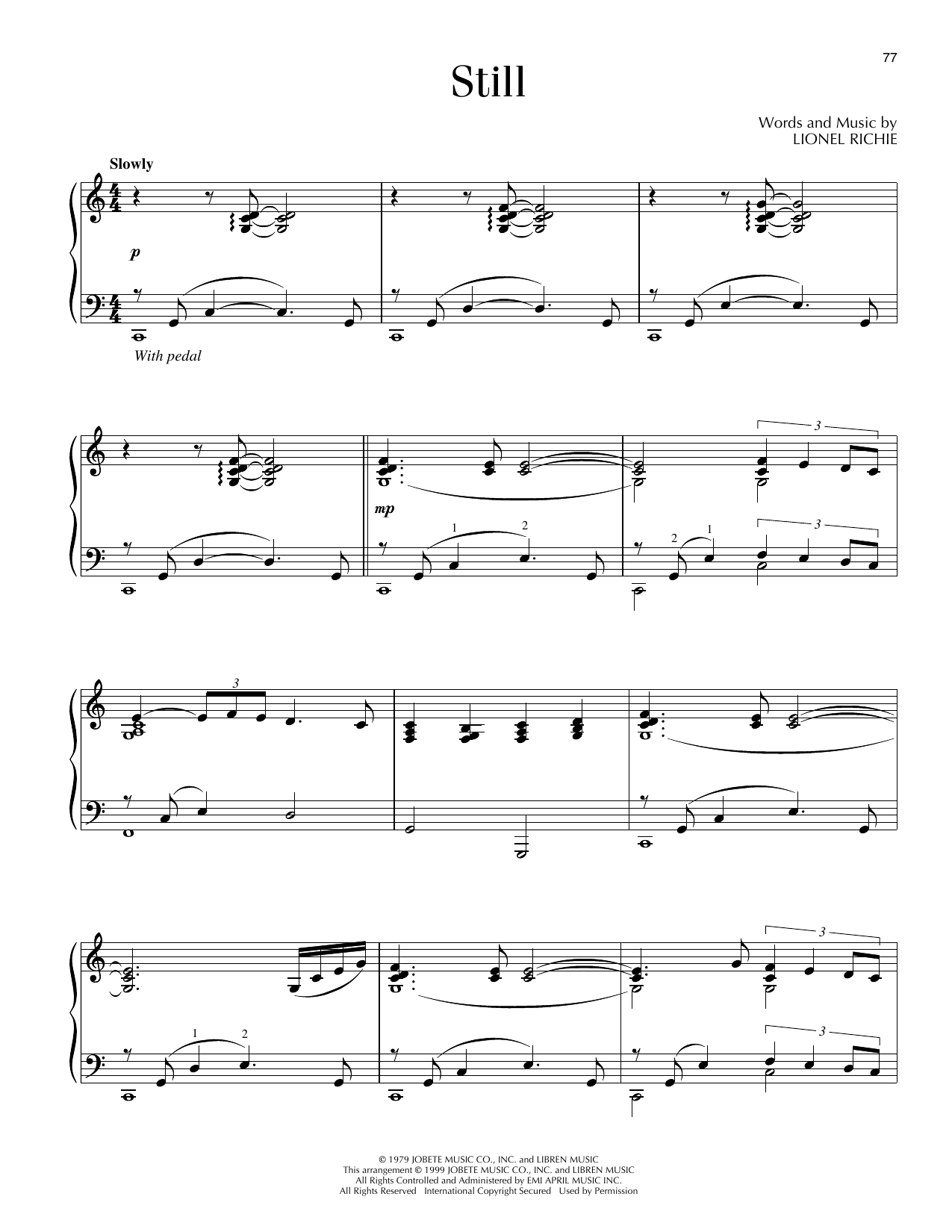 Still: Piano Solo