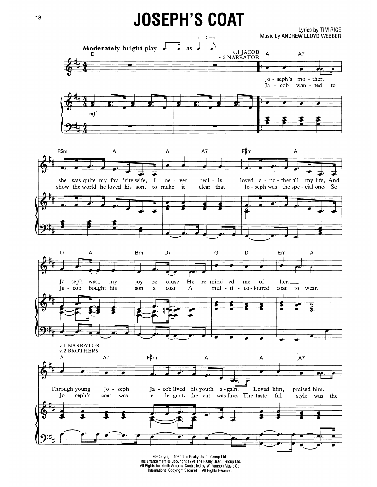 Joseph's Coat (from Joseph And The Amazing Technicolor Dreamcoat)