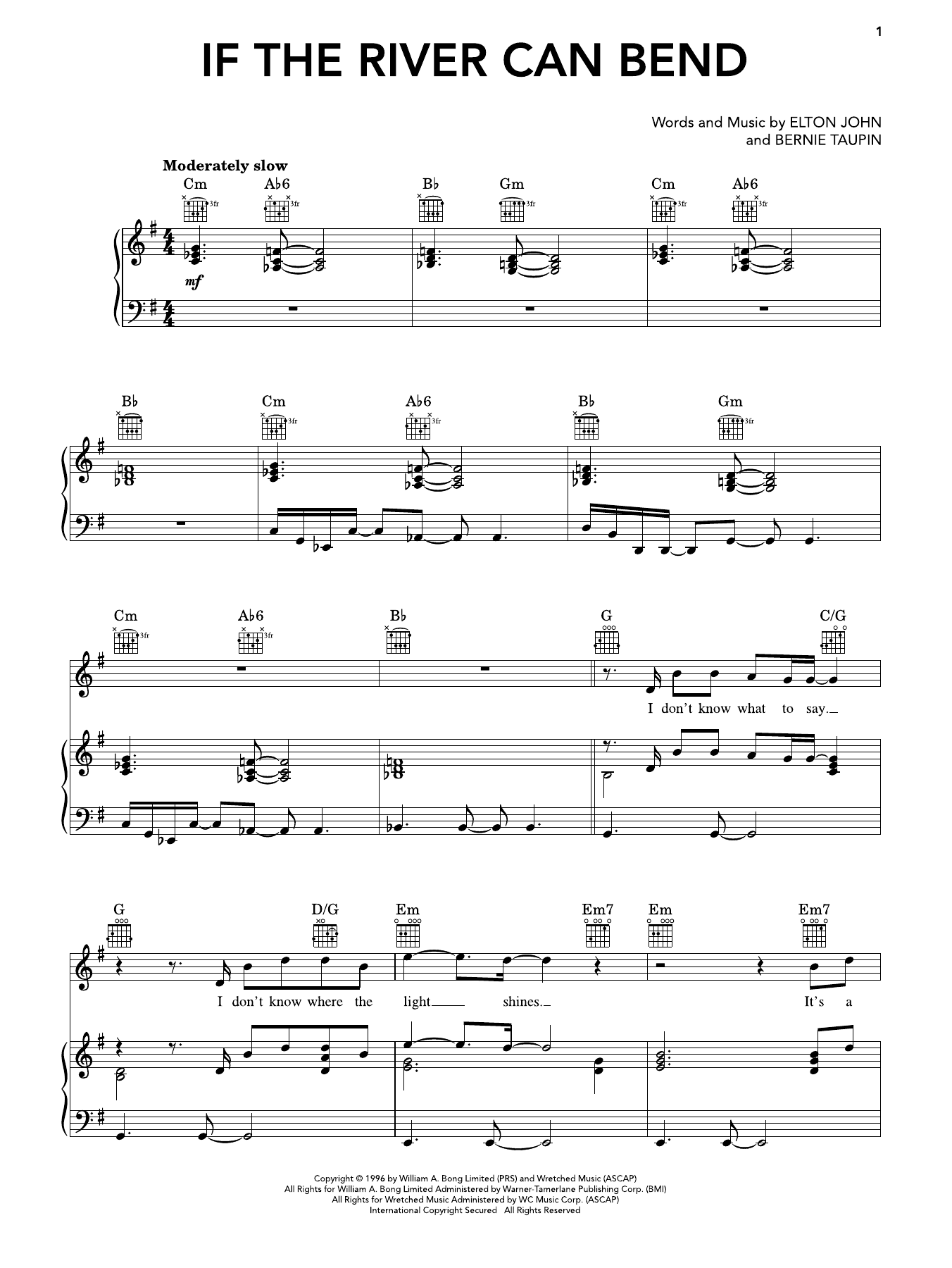 If The River Can Bend