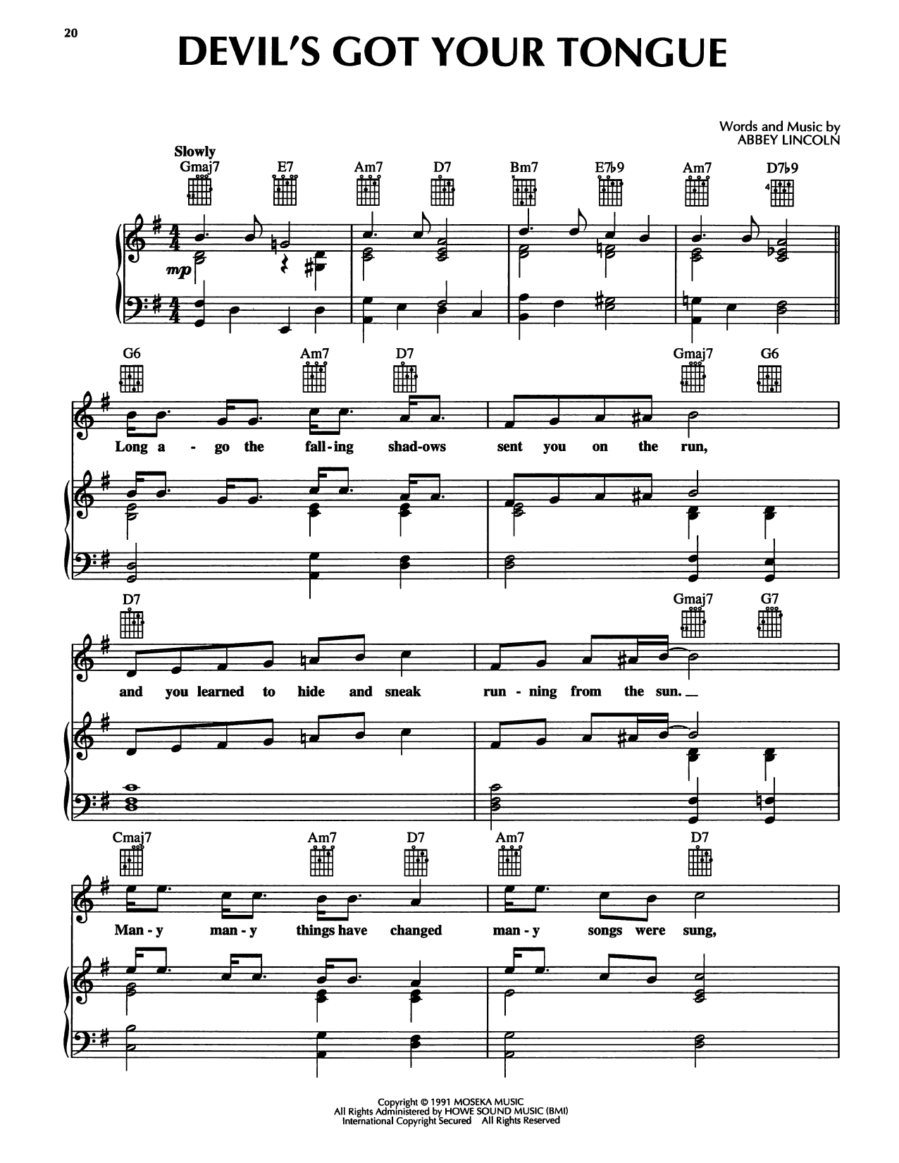 Devil's Got Your Tongue