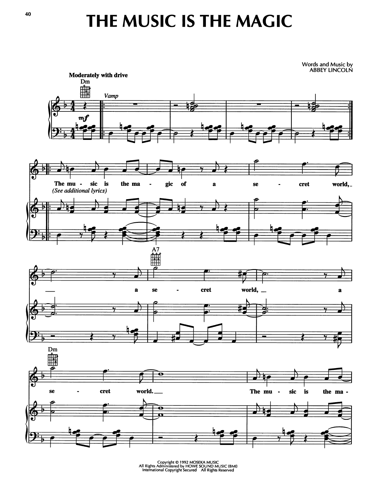 The Music Is The Magic