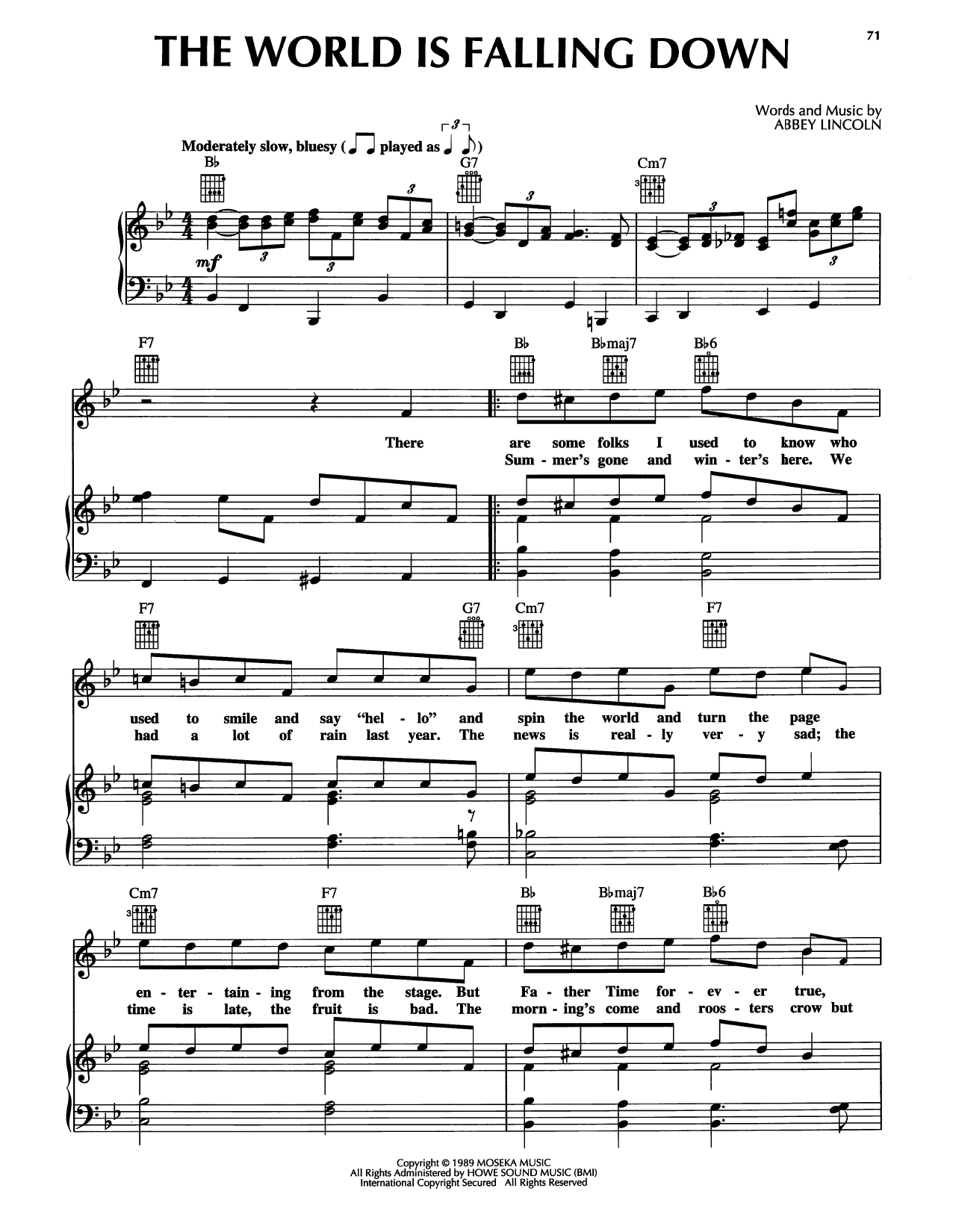 The World Is Falling Down