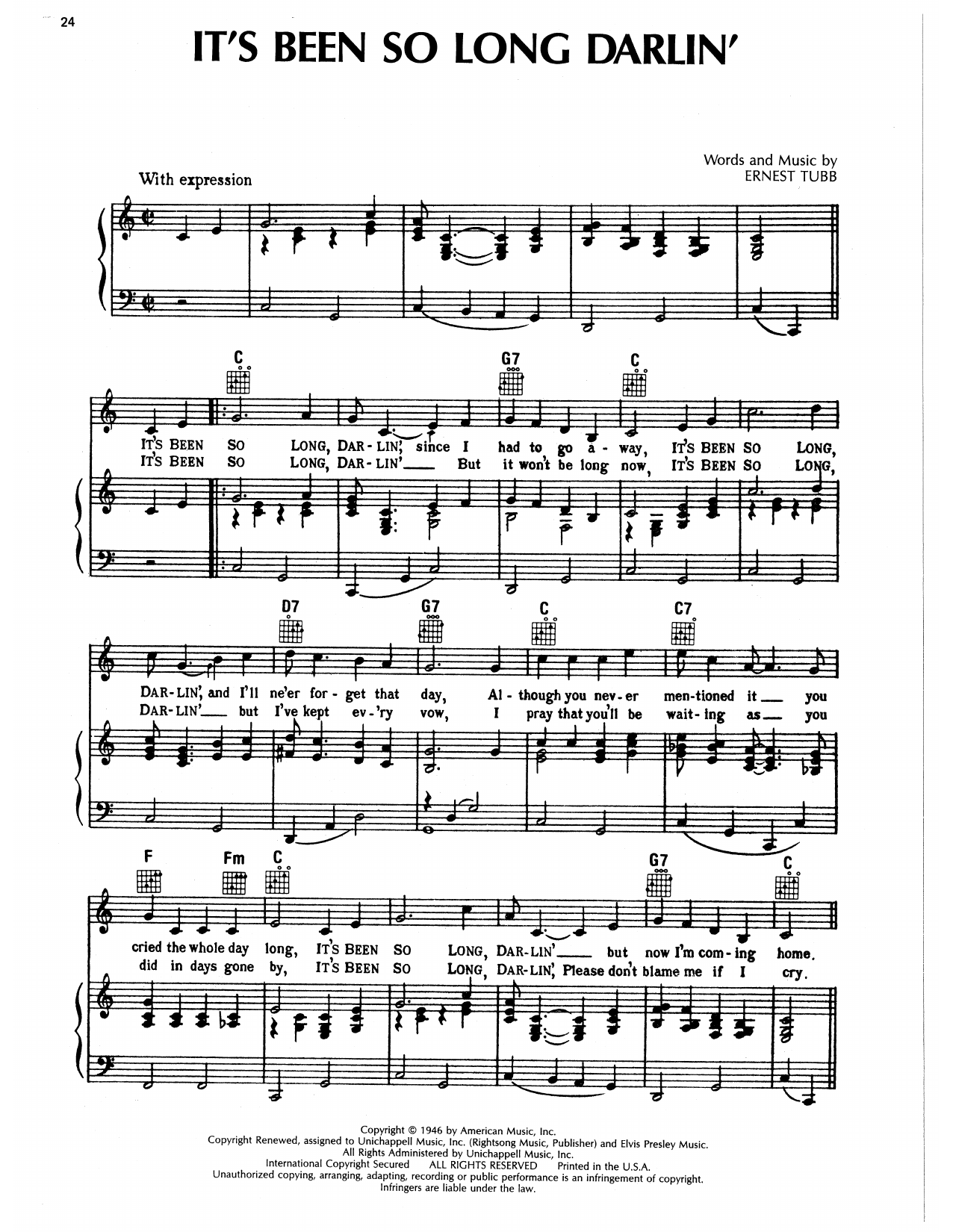 It's Been So Long Darlin'