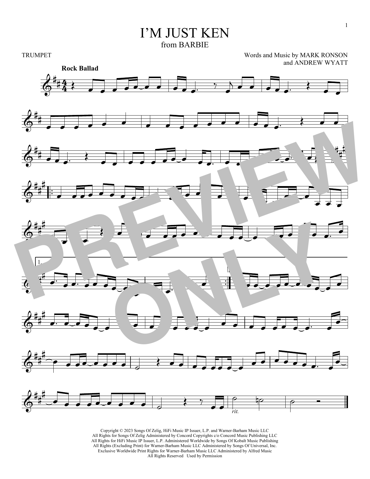 I'm Just Ken (from Barbie)