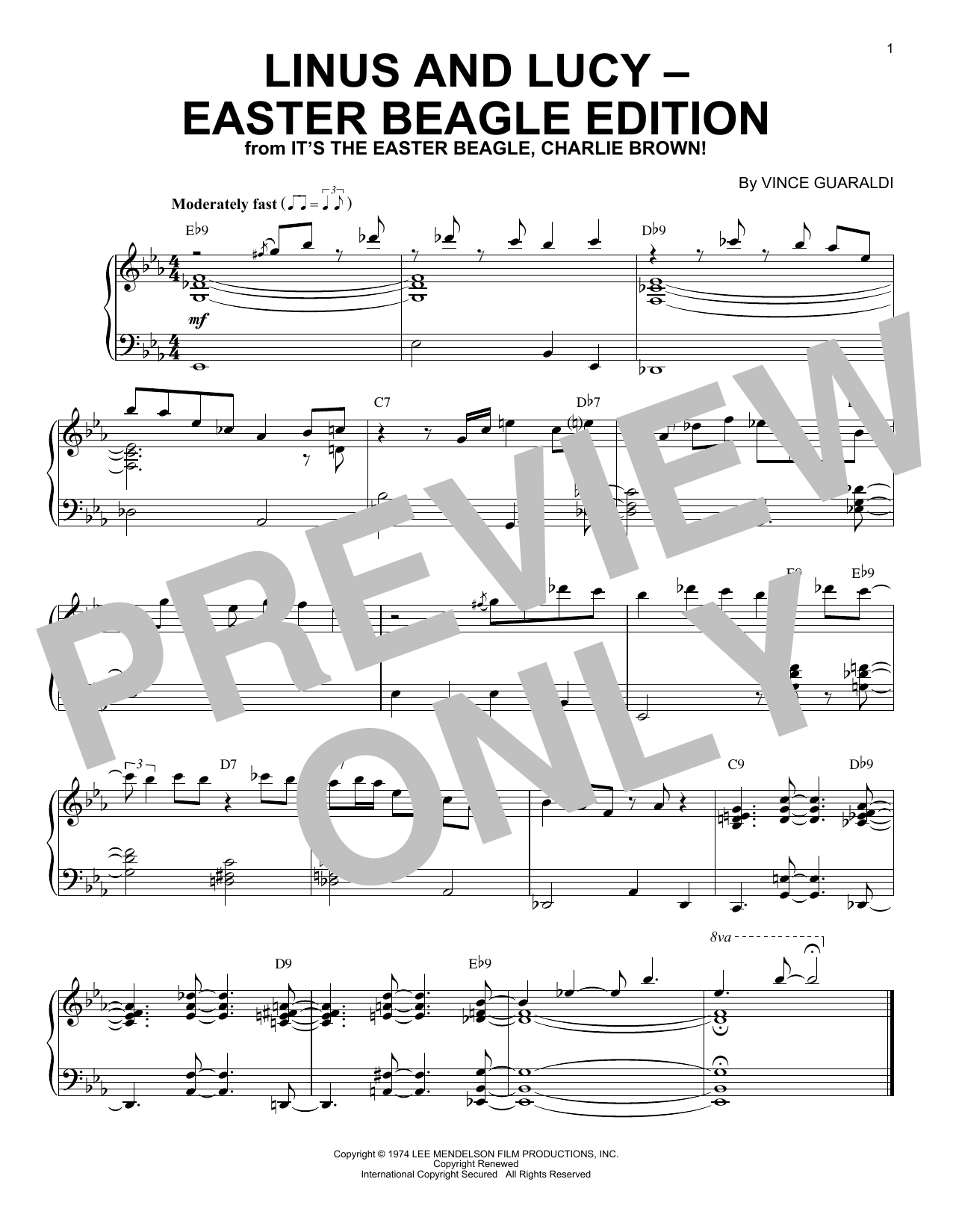 Linus And Lucy - Easter Beagle Edition (from It's The Easter Beagle, Charlie Brown)