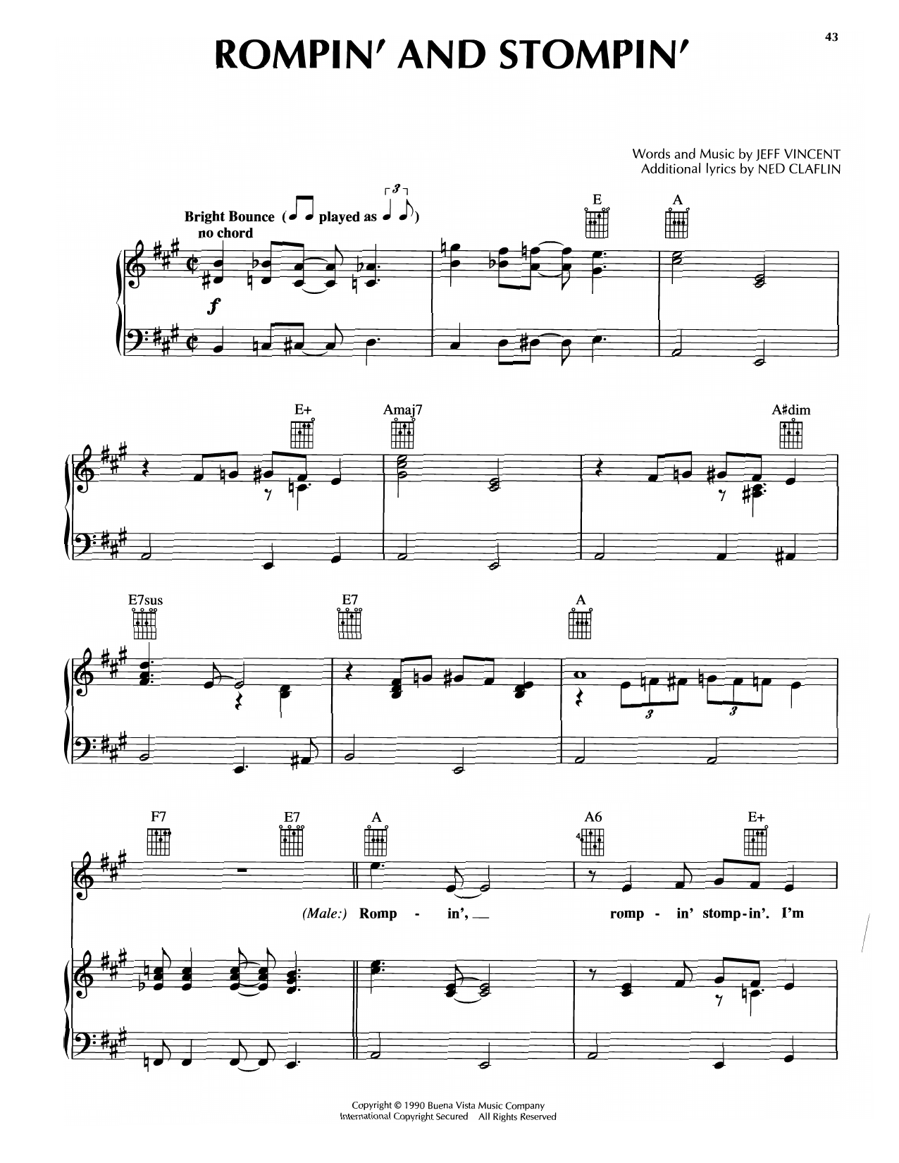 Rompin' And Stompin' (from Dick Tracy)