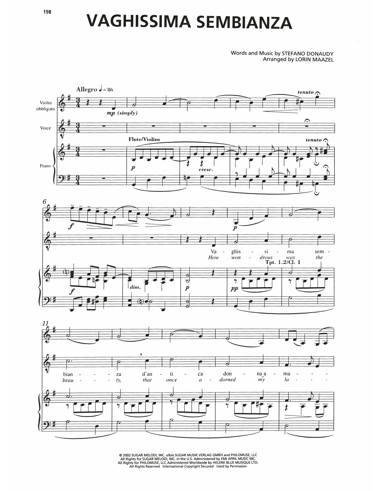 Vaghissima Sembrianza