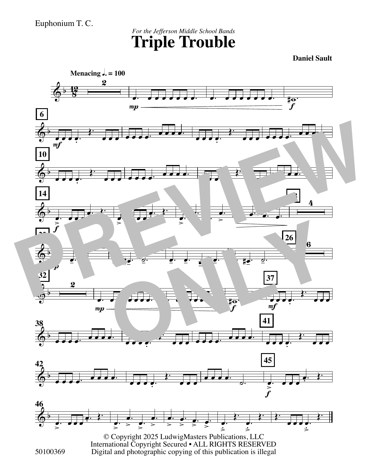 Triple Trouble - Euphonium TC