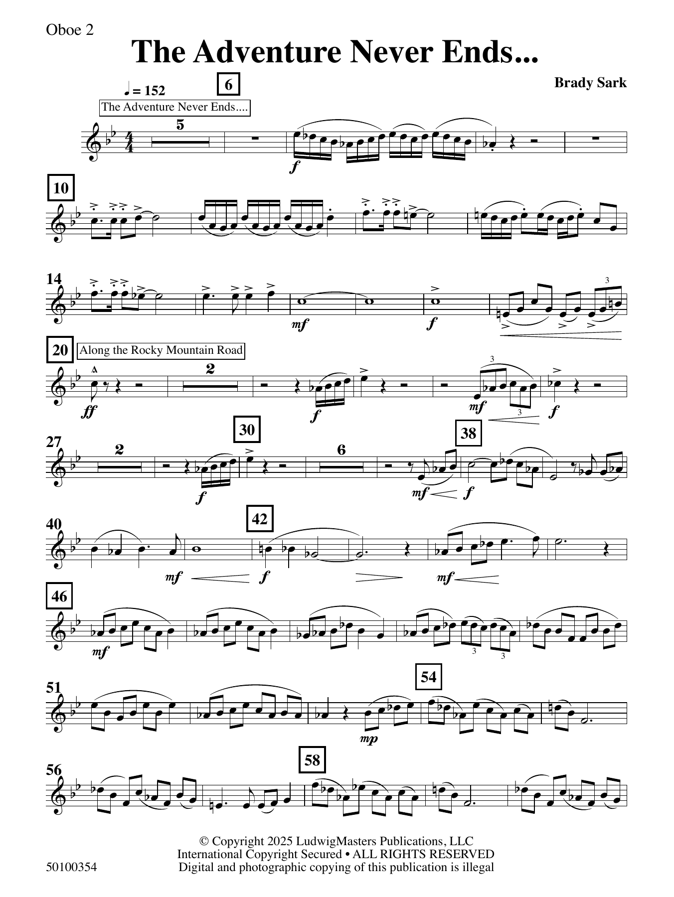 The Adventure Never Ends - Oboe 2