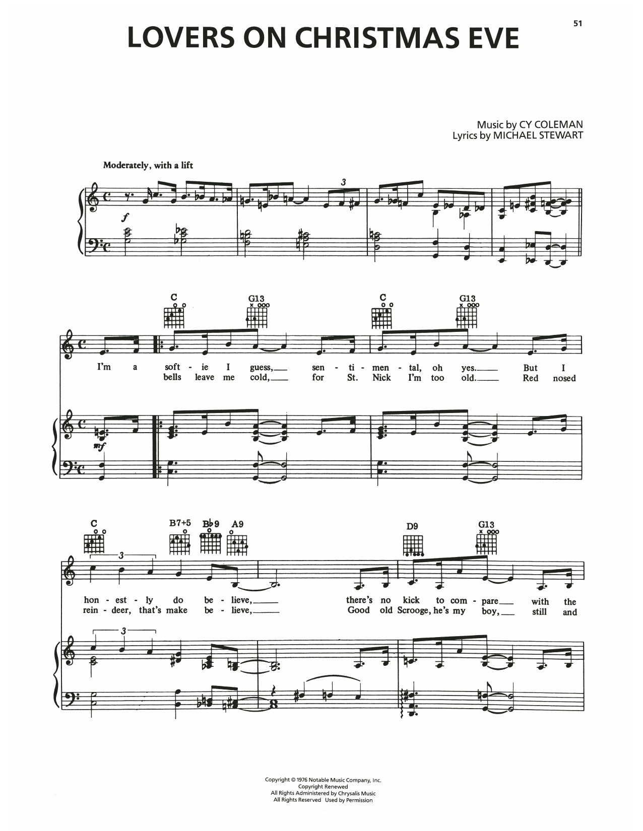 Lovers On Christmas Eve (from I Love My Wife)